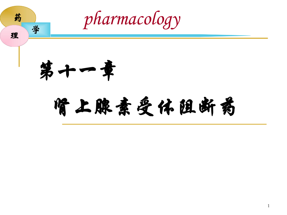 肾上腺素受体阻断药(同名191)课件.ppt_第1页