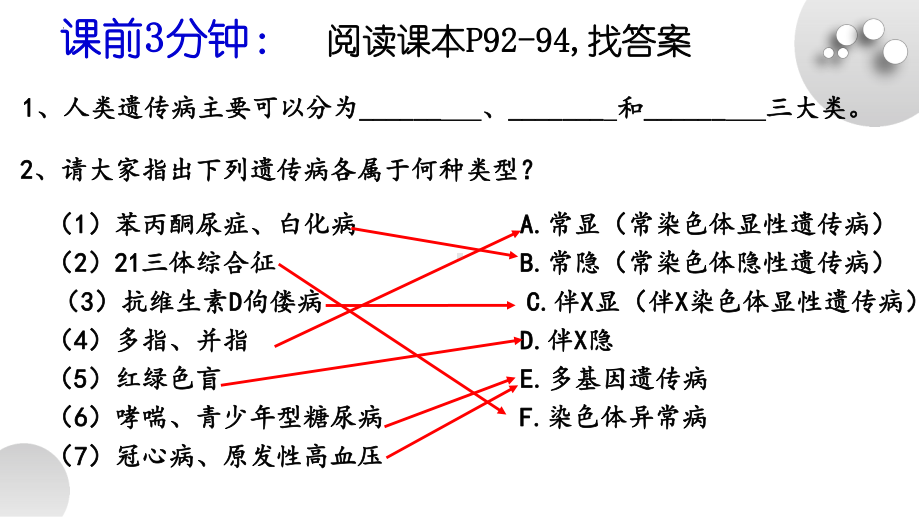 5－3人类遗传病ppt课件-2022新人教版（2019）《高中生物》必修第二册.pptx_第1页