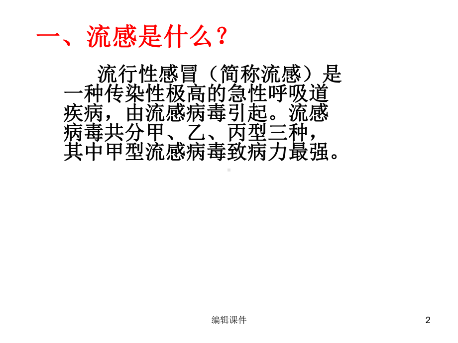 预防流感主题班会(同名209)课件.ppt_第2页