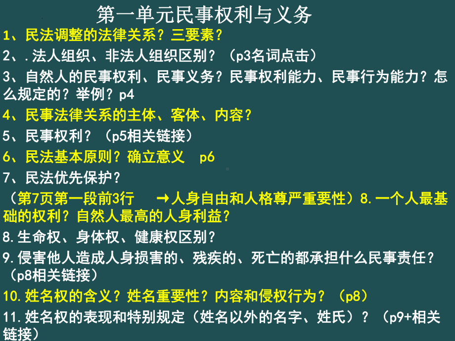 （部）统编版《高中政治》选择性必修第二册 法律与生活全书知识点及典例ppt课件 .pptx_第1页