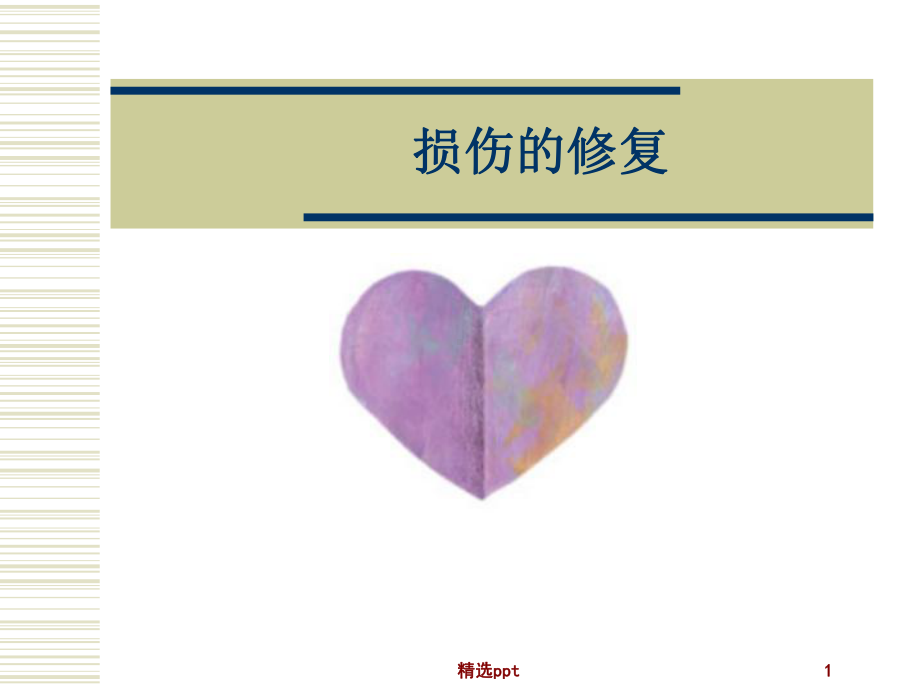 生物技术本损伤的修复医学教学课件.ppt_第1页