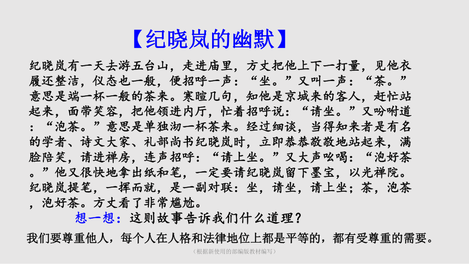 部编版6下道德与法治学会尊重第一课时每个人都应得到尊重课件.ppt_第2页