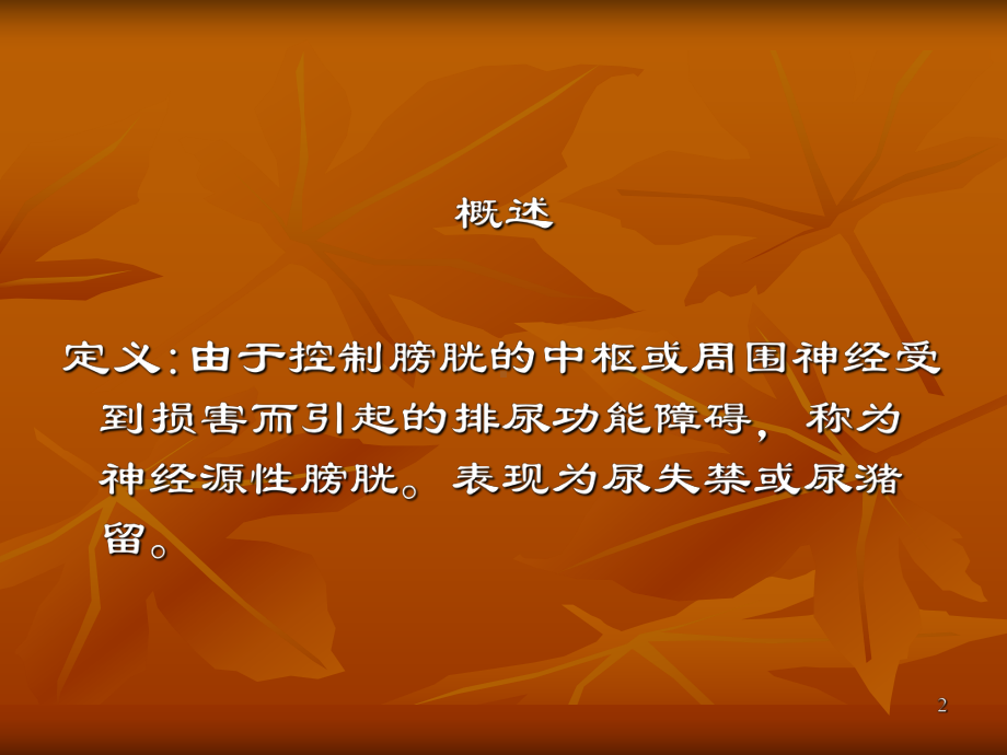 神经源性膀胱管理医学课件.ppt_第2页