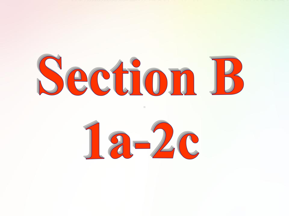 人教版七年级上册英语教学课件：Unit 7 Section B 1a-2c(共32张PPT).pptx_第2页