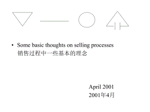 Somebasicthoughtsonsellingprocesses销售过程中一些基课件.ppt