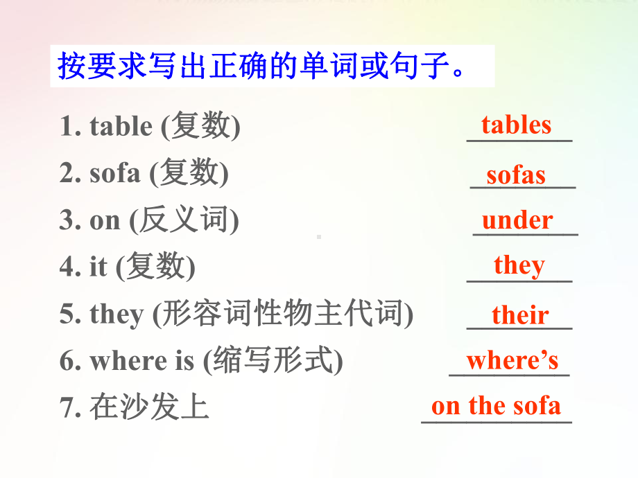 人教版七年级上册英语教学课件：Unit 4 Section A Grammar Focus-3c(共19张PPT).pptx_第3页