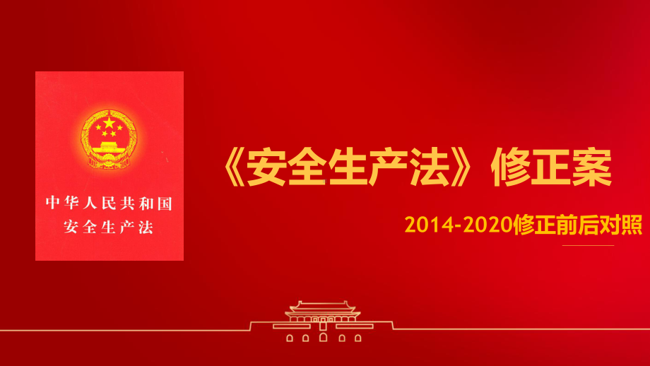 2020年《安全生产法》修正案学习解读材料课件.pptx_第1页