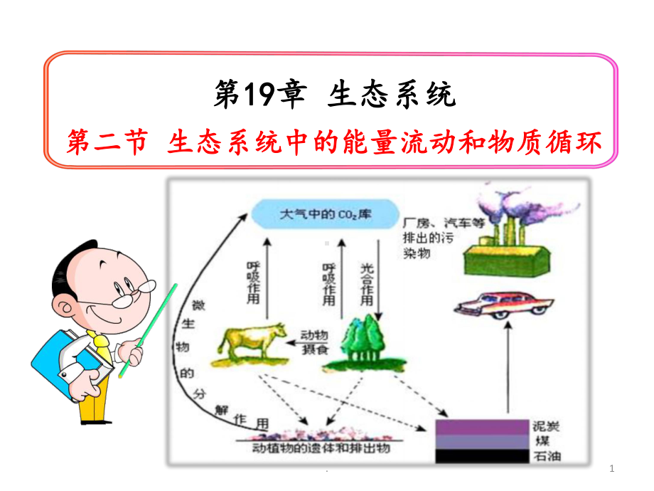 017-192生态系统中的能量流动和物质循环(苏教版)课件.pptx_第1页