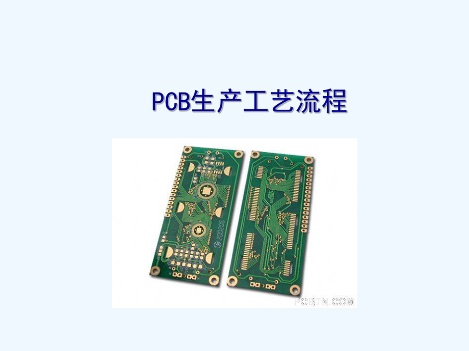 PCB生产工艺流程培训课件1.ppt_第1页