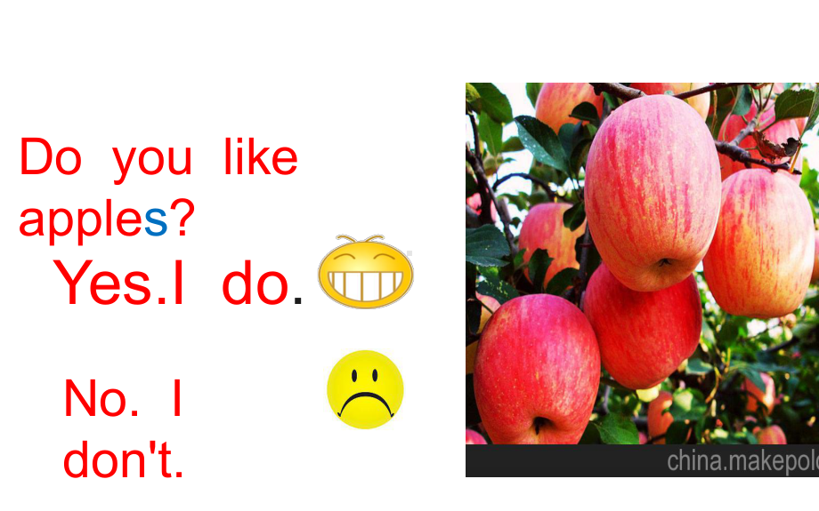 三年级英语下册课件-Unit 5Do you like pears ？-人教PEP版(共15张PPT).pptx_第3页