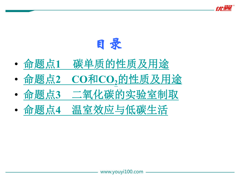 6第六单元-碳和碳的氧化物最新人教版九年级下册化学专题复习课件.ppt_第2页