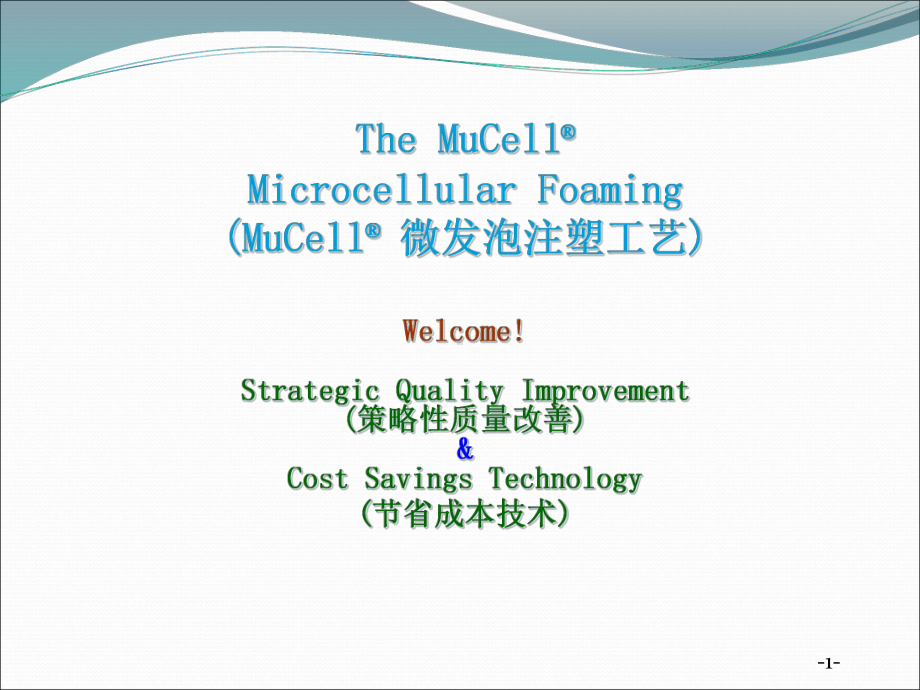 Mucell模具技术应用课件.ppt_第1页