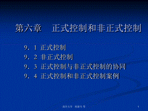 6正式和非正式控制汇总课件.ppt