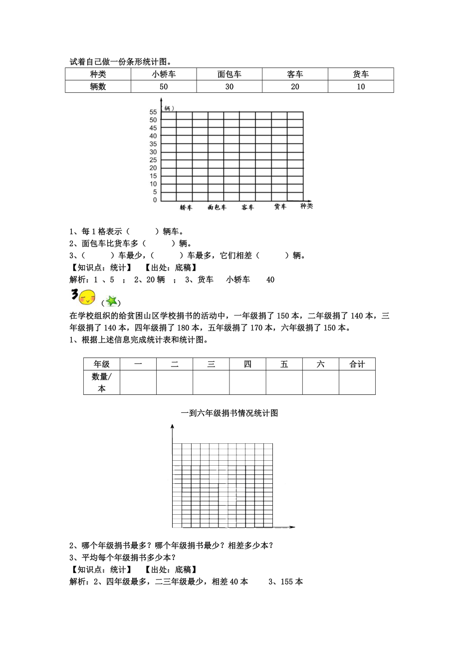 三年级下册数学试题-春季培优：05统计与比赛中的数学（解析版）全国通用.doc_第2页