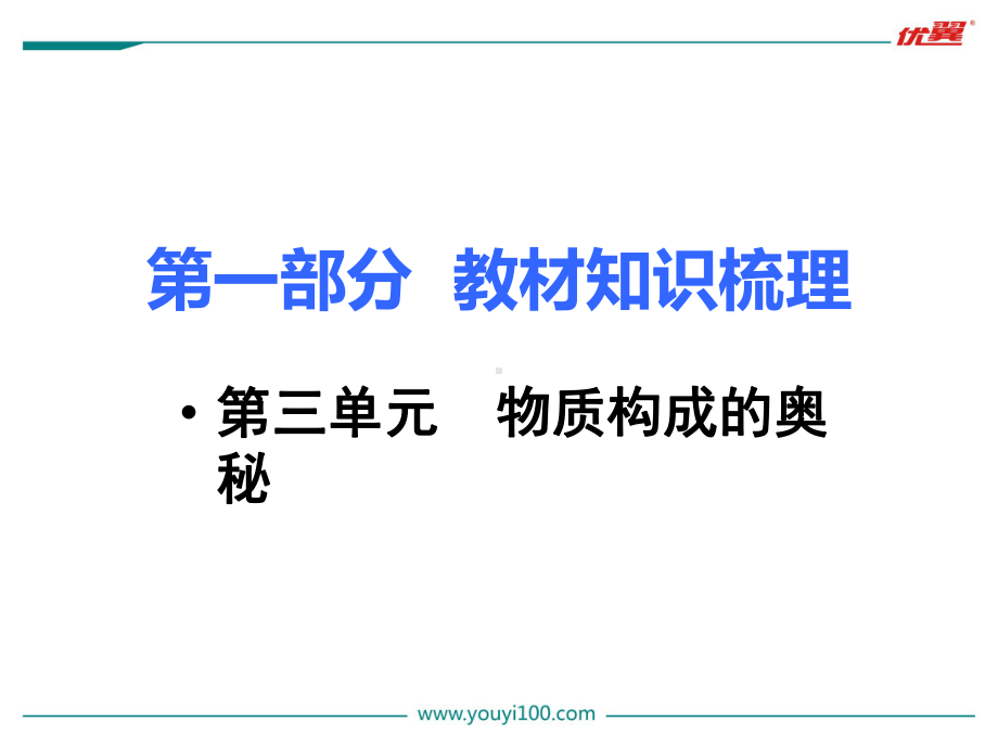 3第三单元-物质构成的奥秘最新人教版九年级下册化学专题复习课件.ppt_第1页