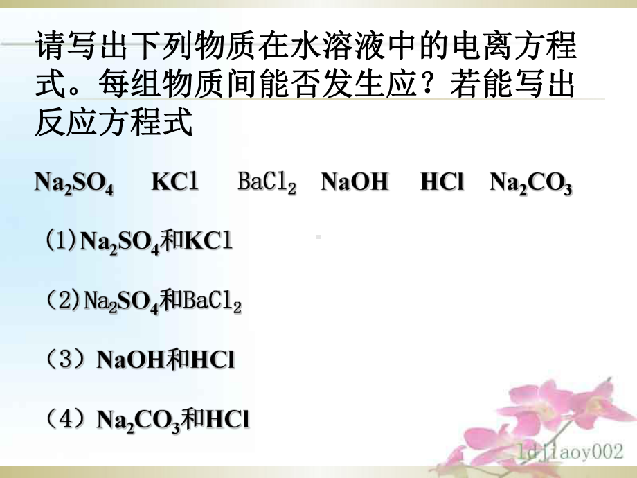 离子反应第二课时课件.ppt_第2页