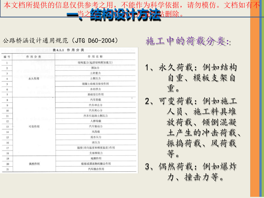 桥梁工程六大类临时结构计算知识优质课件专业知识讲座.ppt_第1页