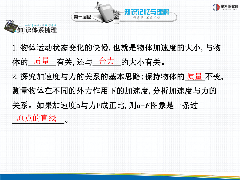 《实验：探究加速度与力、质量的关系》导学案课件.ppt_第3页