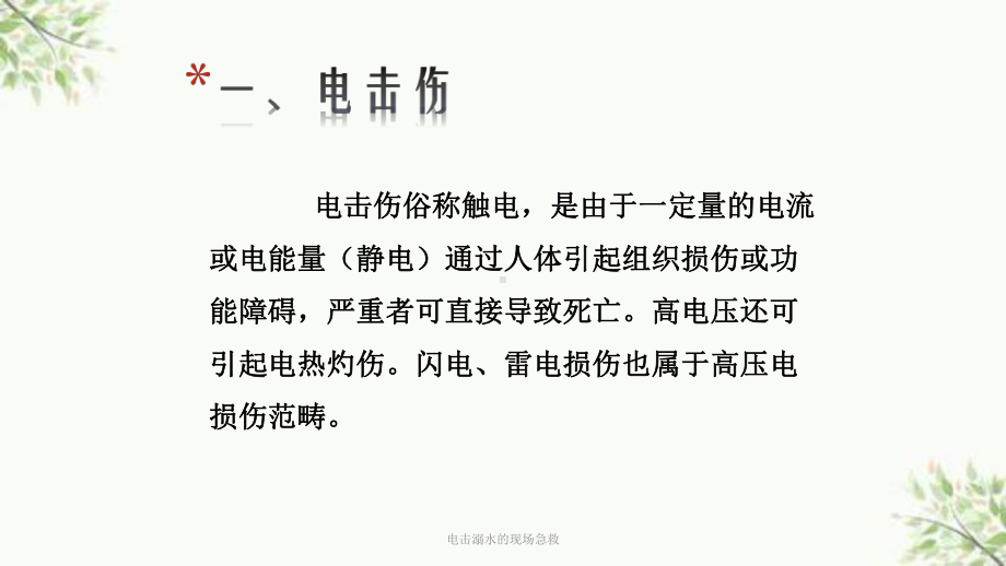 电击溺水的现场急救课件.ppt_第3页