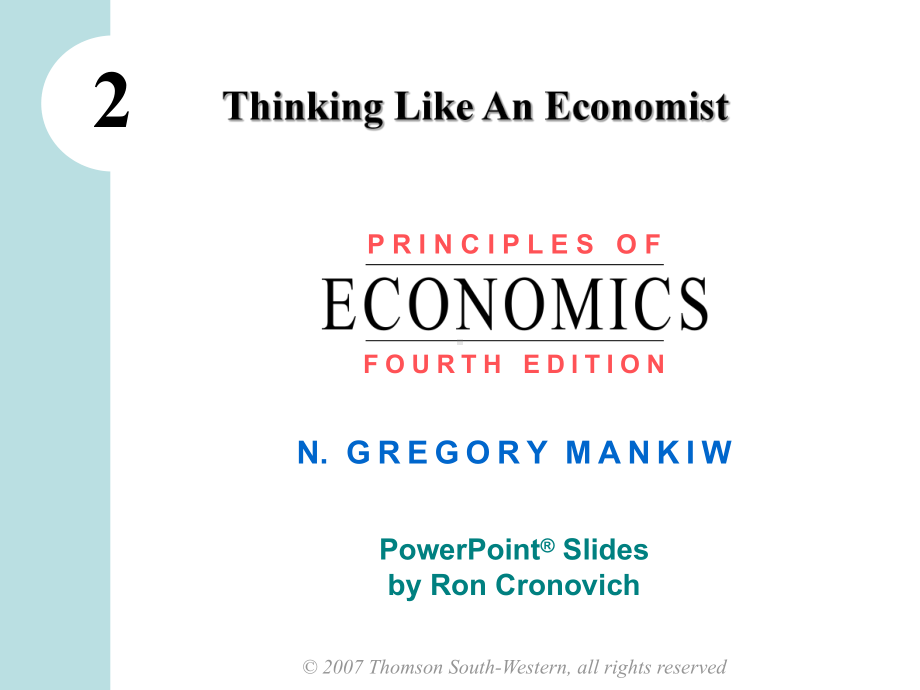 《西方经济学》双语课件ch02-Thinking-Like-An-Economist.ppt_第1页