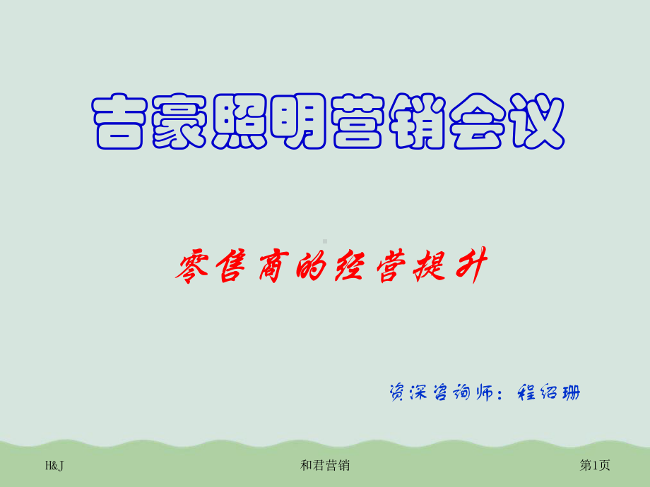 照明零售商经营提升方案课件.ppt_第1页