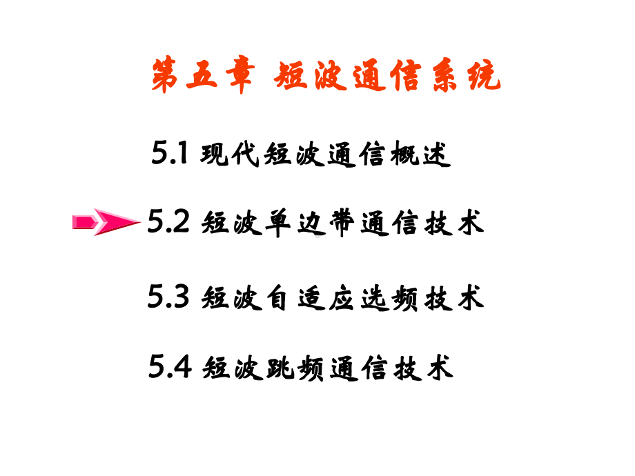 第五章短波通信系统5-2教材课件.ppt_第1页