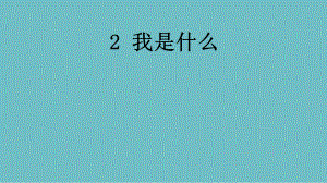 二年级上册语文课件-2 我是什么 人教部编版(共38张PPT).pptx