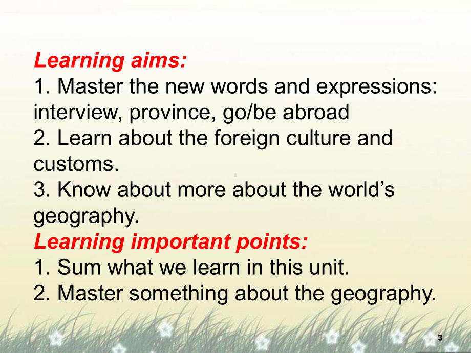 八年级英语下册-Unit-7-Know-Our-World-lesson-55-Report-on-the-Report!课件-冀教版.ppt（纯ppt,可能不含音视频素材）_第3页