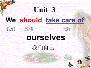 六年级英语下册Unit3《Weshouldlearntotakecareofourselves》-优秀课件2(新版)湘少版.ppt（纯ppt,可能不含音视频素材）