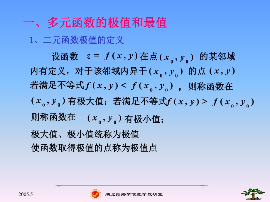 多元函数的极值及其求法课件.ppt_第2页