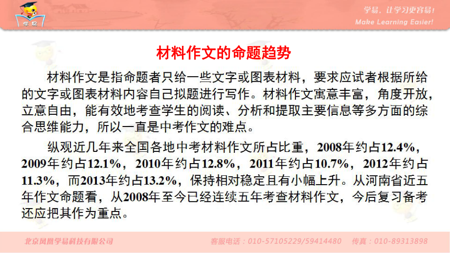 中考写作第六讲：材料作文的应试技巧课件-名师微课堂.ppt_第3页