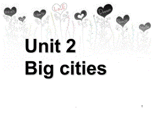 外研剑桥版英语六年级上册Unit-2-Big-cities教案3-课件.ppt