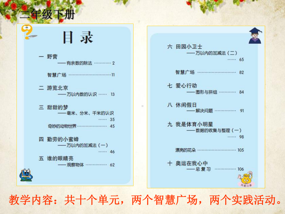 数学青岛版二年级下册教材分析课件完整版.pptx_第2页