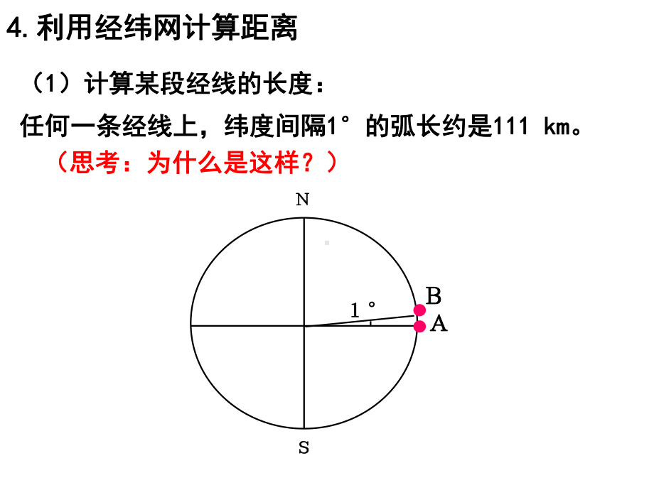 地球知识-经纬网定距离教学内容课件.ppt_第3页