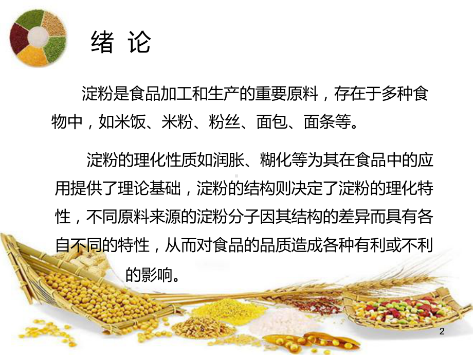 淀粉结构对食品品质的影响课件.ppt_第2页