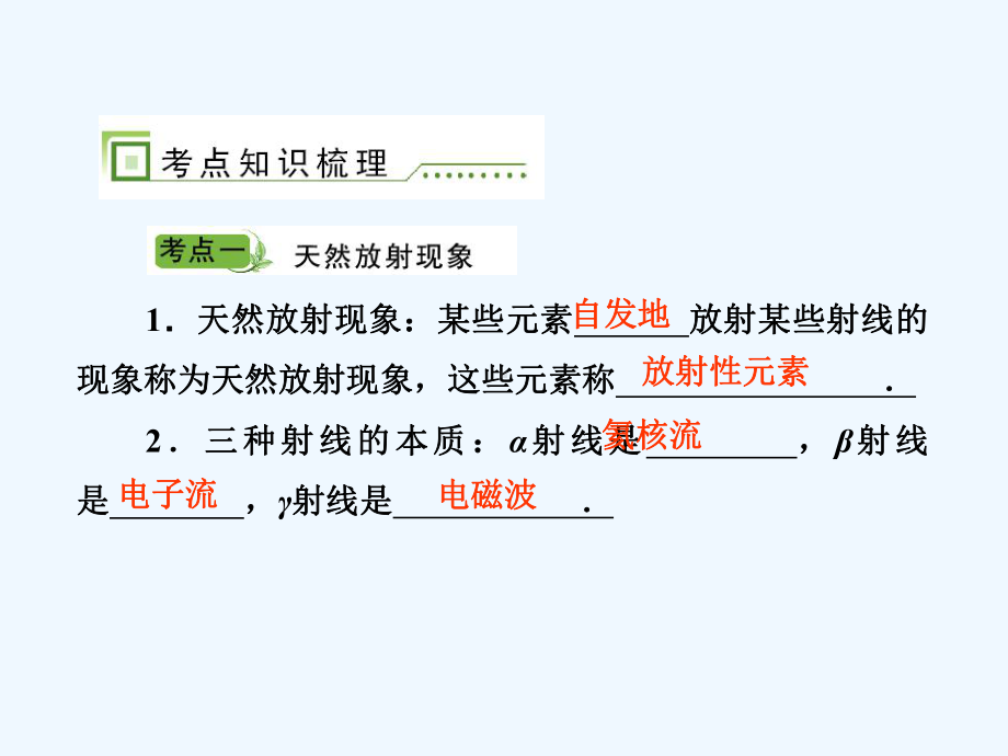 放射性元素的衰变核能课件.ppt_第2页