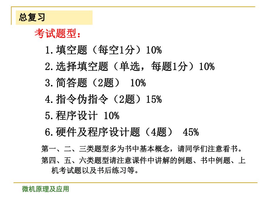 微机原理考前复习串讲课件.ppt_第1页