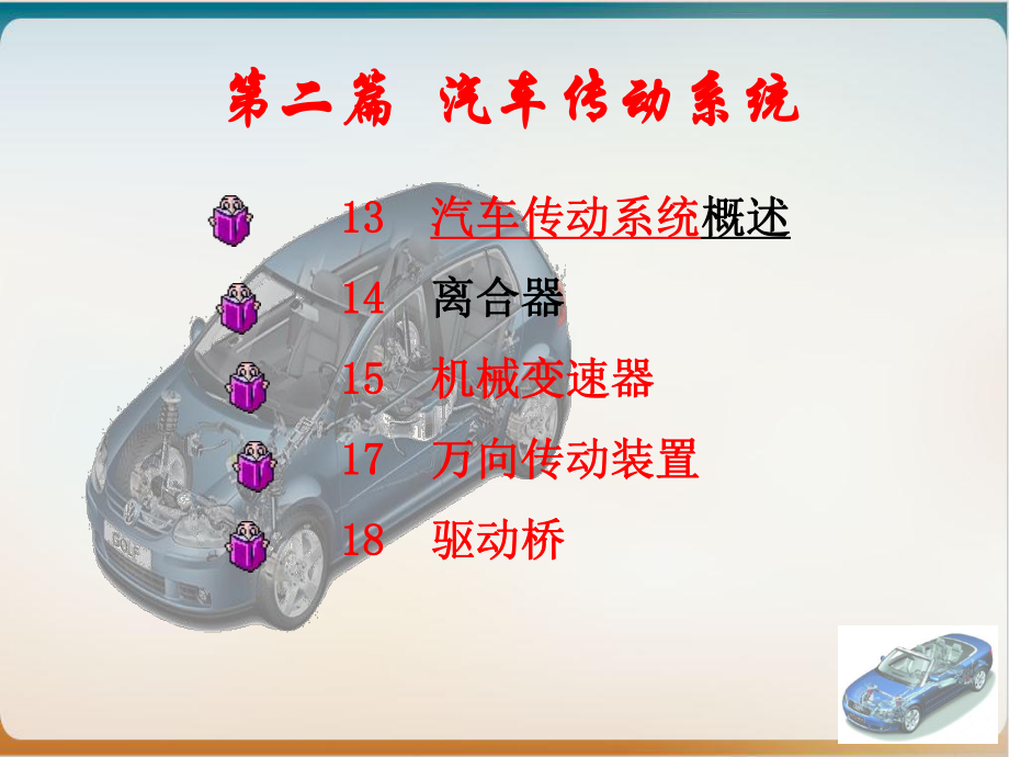 汽车传动系统简介模板课件.ppt_第1页