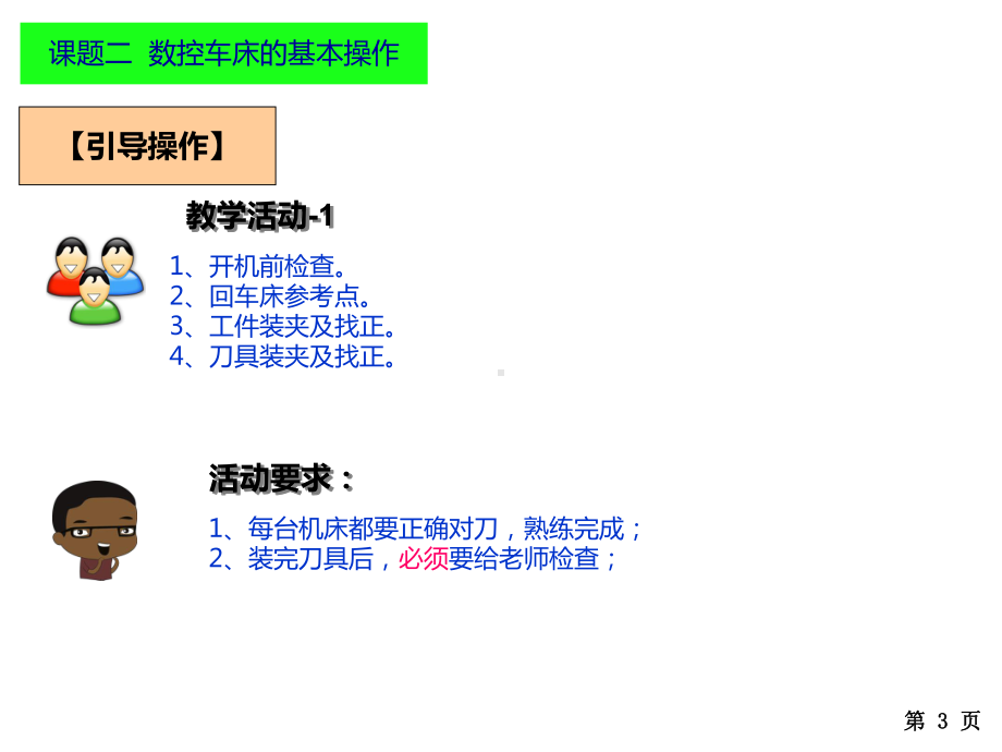 模块一课题2数控车床的基本操作课件.ppt_第3页