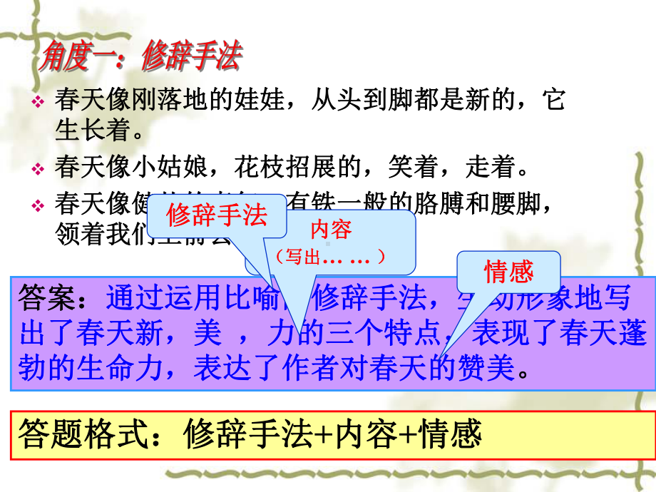 七年级记叙文阅读之赏析句子课件.ppt_第2页