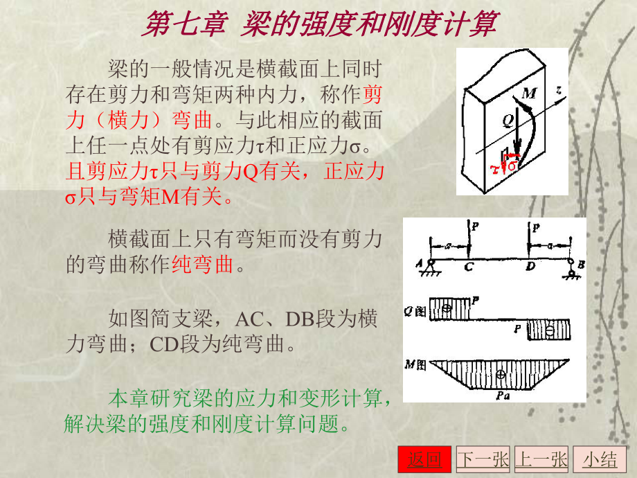 第九章梁的强度刚度1课件.ppt_第1页