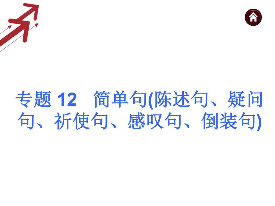 简单句(陈述句、疑问句、祈使句、感叹句、倒装句)课件.ppt_第1页