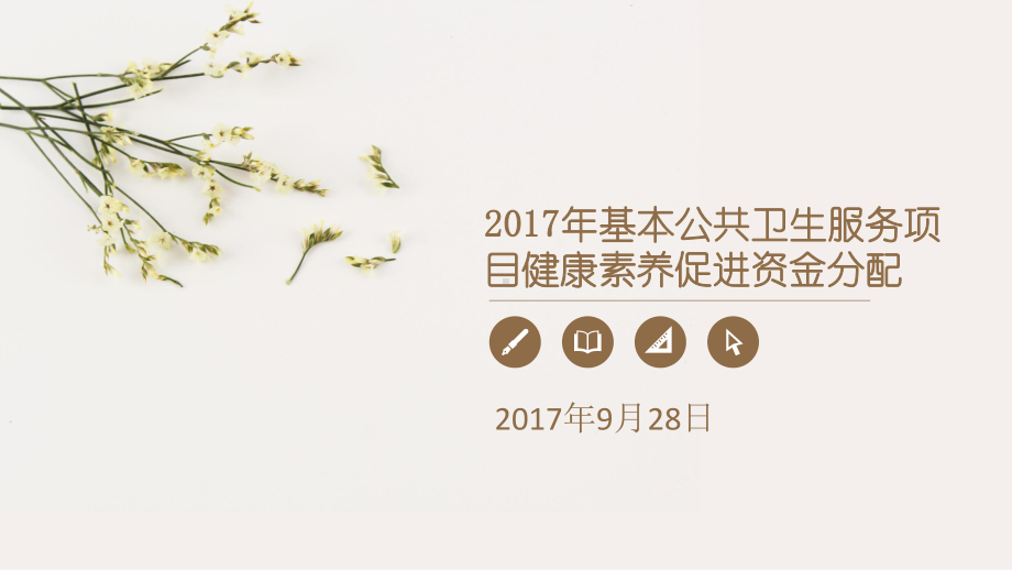 基本公共卫生服务项目健康素养促进资金分配课件.ppt_第1页