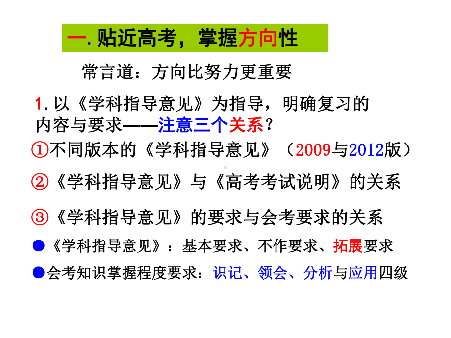 提升高三政治第一轮复习效能问题探讨陈志红课件.ppt_第3页