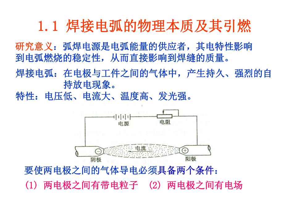 第一章焊接电弧及其电特性课件.ppt_第2页