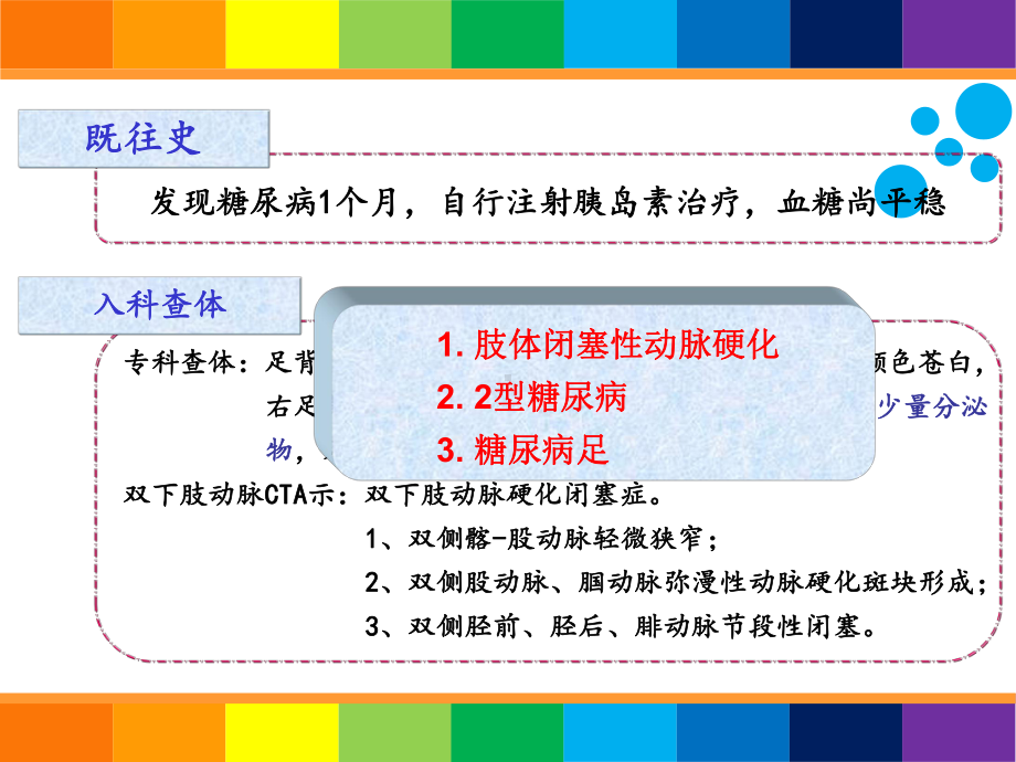 一例糖尿病足伴感染患者的药学监护课件.ppt_第3页