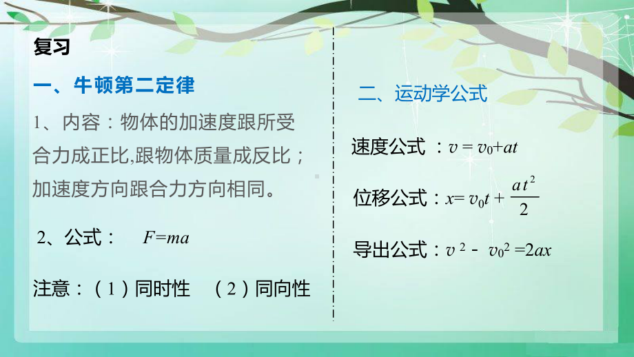 （新教材人教版物理）牛顿运动定律的应用实用课件1.pptx_第3页