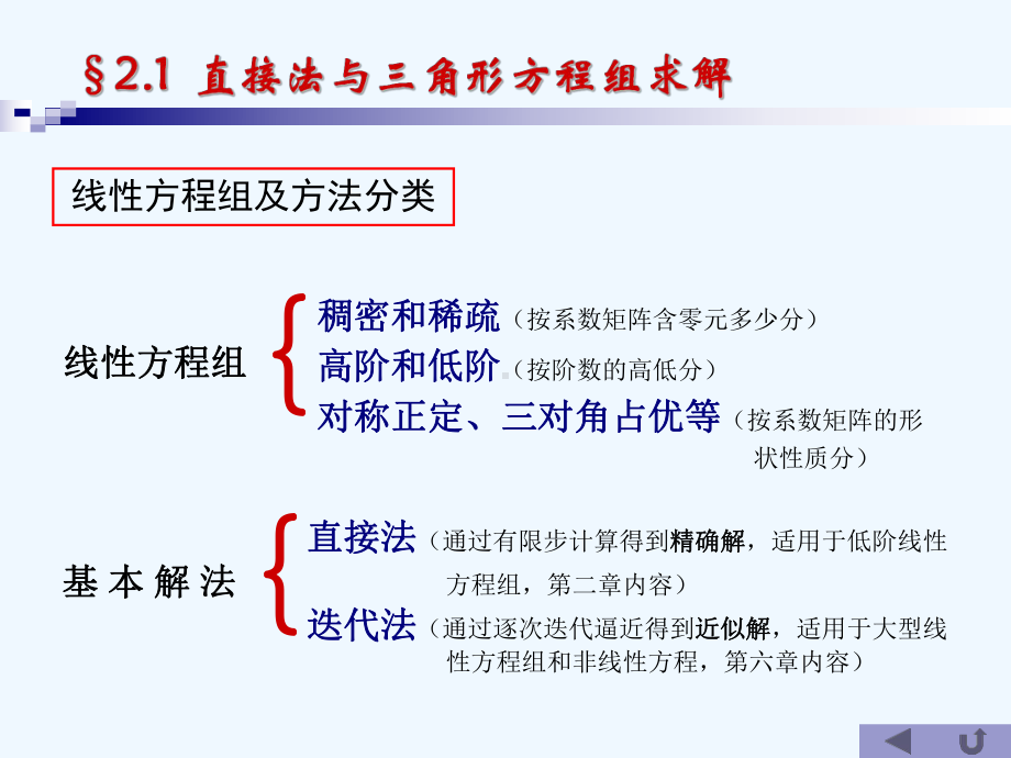 数值计算方法课件-CH2解线性方程组的直接法—21～23Gauss消去法.ppt_第2页