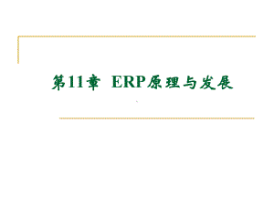 第十一章-ERP原理与发展方案.ppt