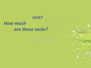 广西南丹县高级中学七年级英语上册《Unit-7-How-much-are-the-socks》课件.ppt（纯ppt,可能不含音视频素材）